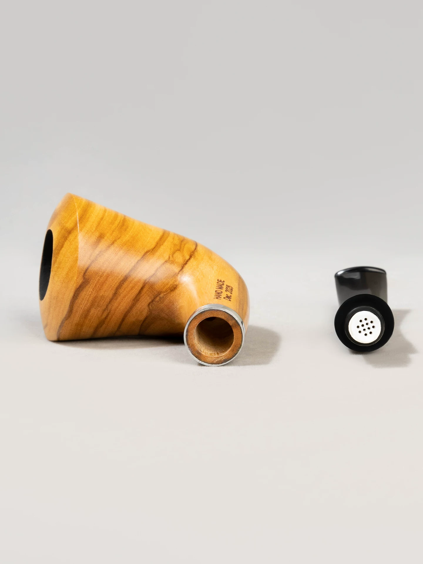 Olive Wood Smoking Pipe
