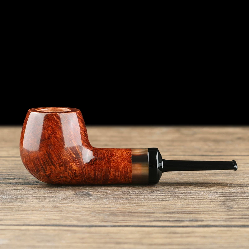 Large Air-Chamber Artisan Wooden Pipe