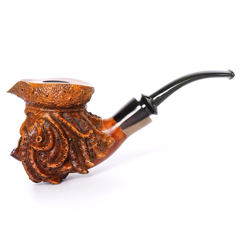 Pirate-Themed Tobacco Pipe