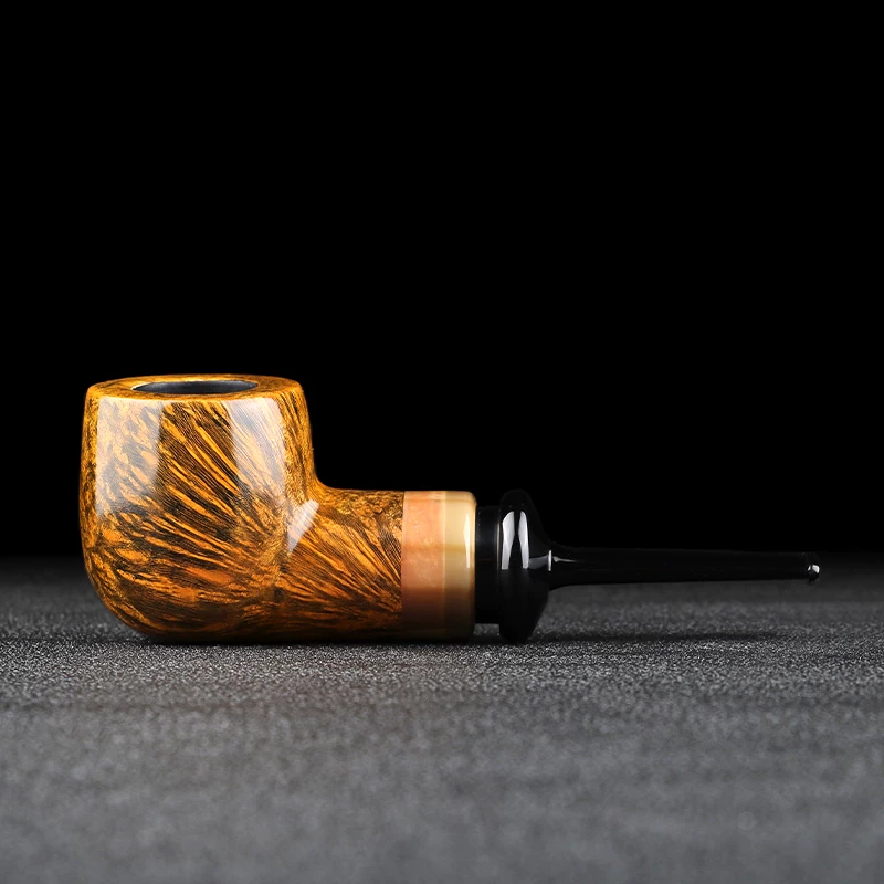 Large Air-Chamber Artisan Wooden Pipe - Image 4
