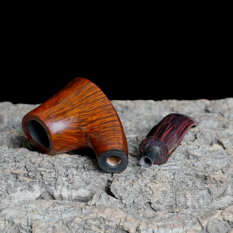 Handmade Smooth Briar Volcano Pipe