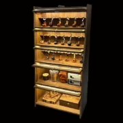 Vintage Pipe Cabinet