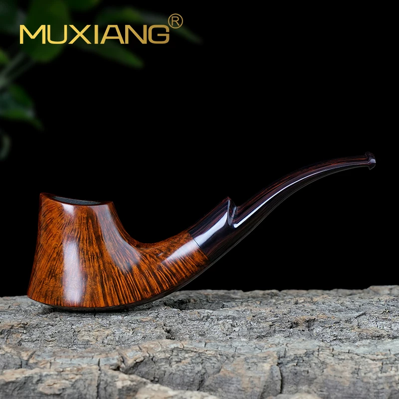 Handmade Smooth Briar Volcano Pipe