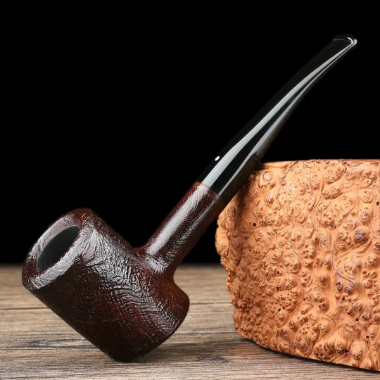 Imported Briar Hammer-Shaped Pipe