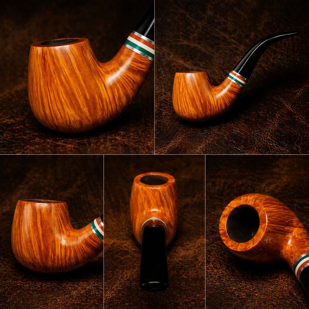 Handmade Sherlock-Style Bent Pipe - Image 3