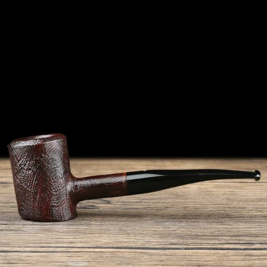 Imported Briar Hammer-Shaped Pipe