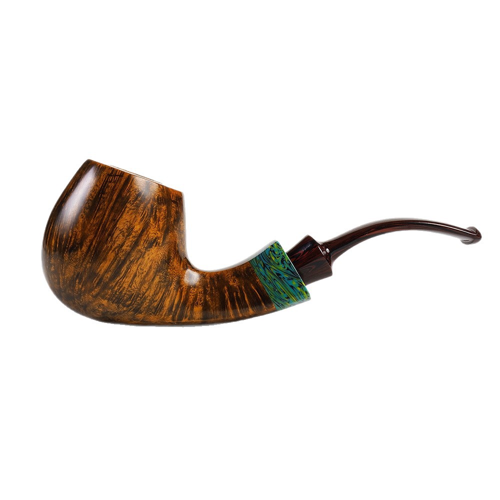 Customizable Briarwood Brandy-Shaped Tobacco Pipe - Image 5