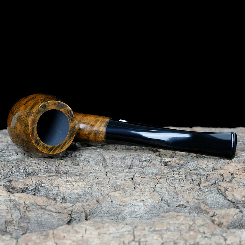 Handmade Bent-Stem Briar Pipe