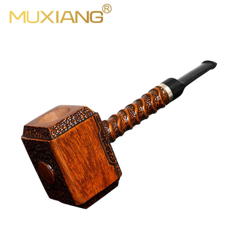 Hand-carved Briar pipe